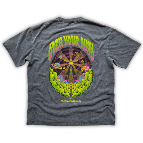 Open Your Mind - Fluffy Vintage Heavyweight T-Shirt